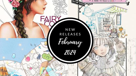 Coloring Book New Releases | February 2024