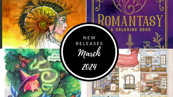 Coloring Book New Releases | March 2024