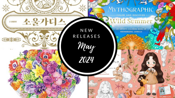 Coloring Books New Releases – May 2024