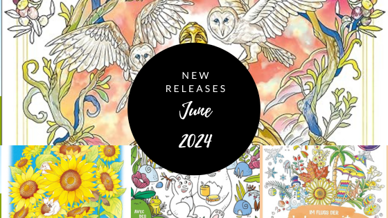 Coloring Books New Releases – June 2024