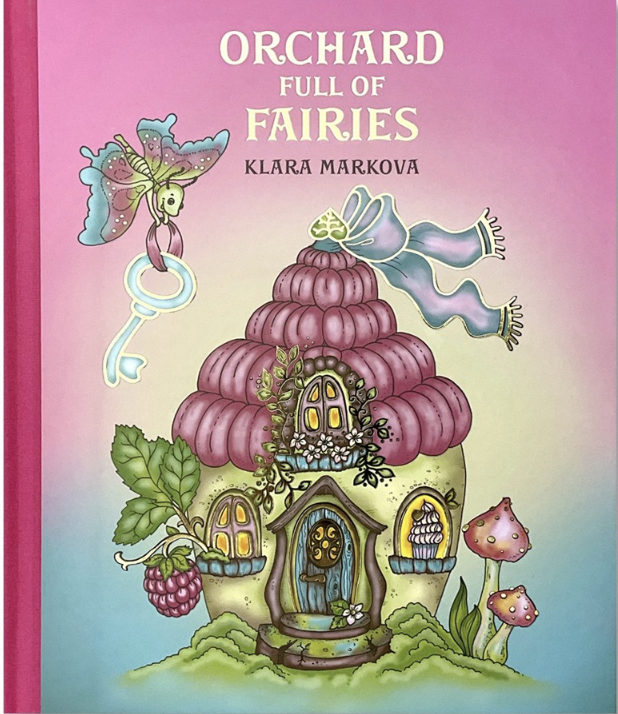 Orchard Full of Fairies Coloring Book