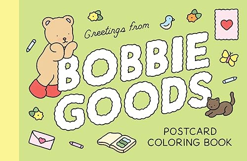 Bobbie Goods Coloring Postcard Book Review