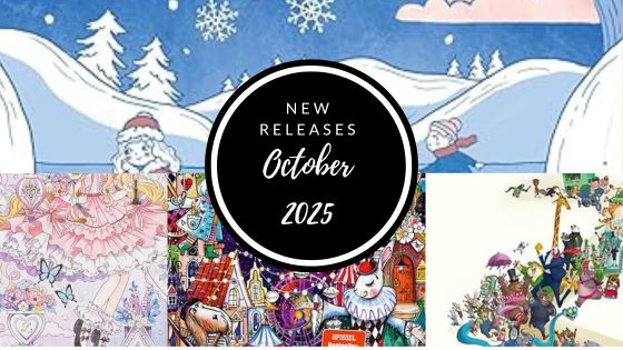 Coloring Books New Releases –  October 2025